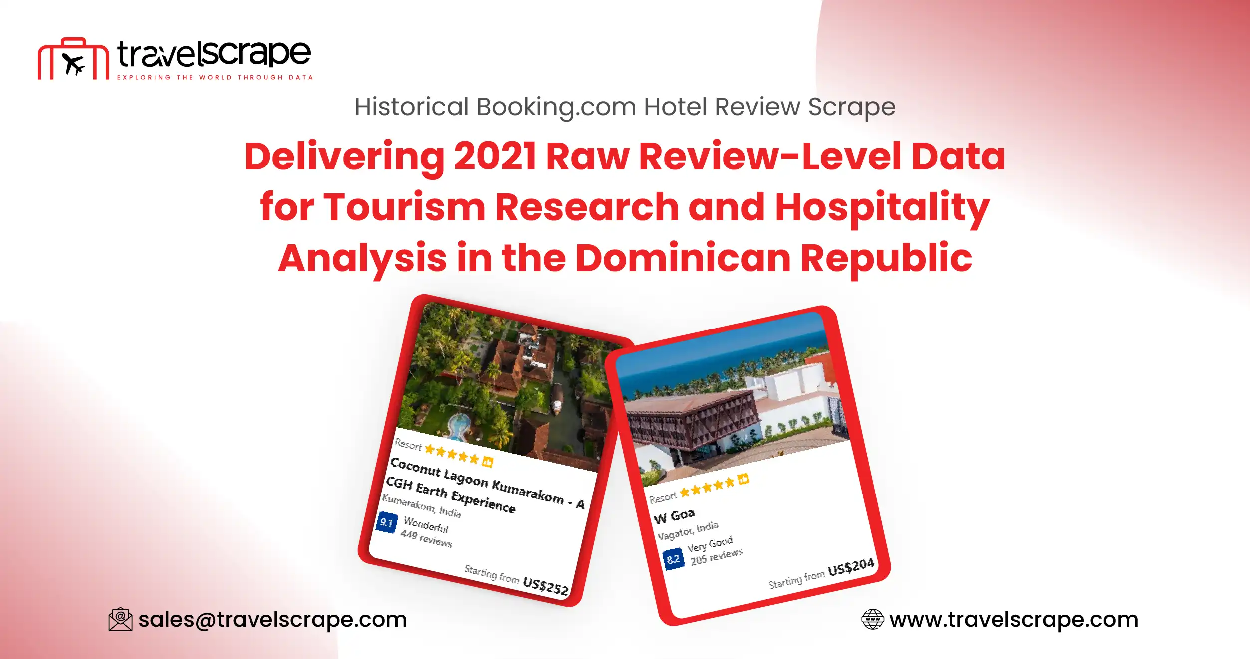 Historical Booking.com Hotel Review Scrape